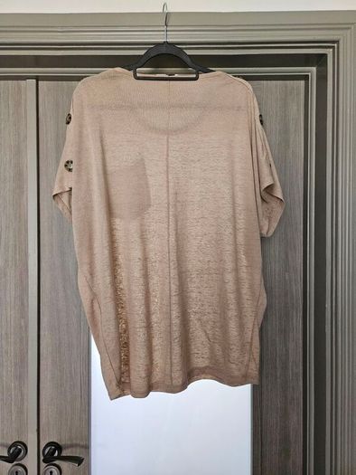 light beige top