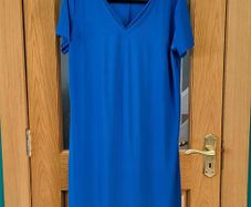 Antthony Studio long blue dress, Size L