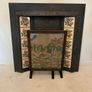 Beautiful Cast Iron Tiled Fireplace Insert Image 9