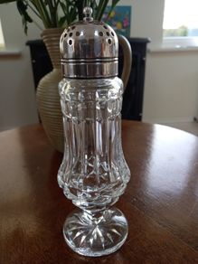 Waterford crystal sugar shaker