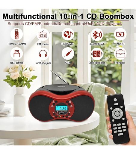 CD Player FM Radio