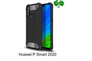 For Huawei P Smart 2020 Case Black Luxury Armor Shockproof Hybrid Design Case