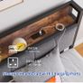 3ft Single Bed Frame with Storage Headboard,LED Lights Image 4