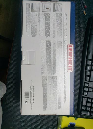 Brand new leifheit wall mounted roll holder