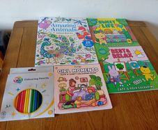 Coloring Books & Coloring Pencils