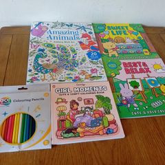 Coloring Books & Coloring Pencils