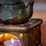 Set of Lavender Scented Tea Lights with Dried Lavender Image 5