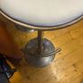 Two Cream Bar Stools Image 8