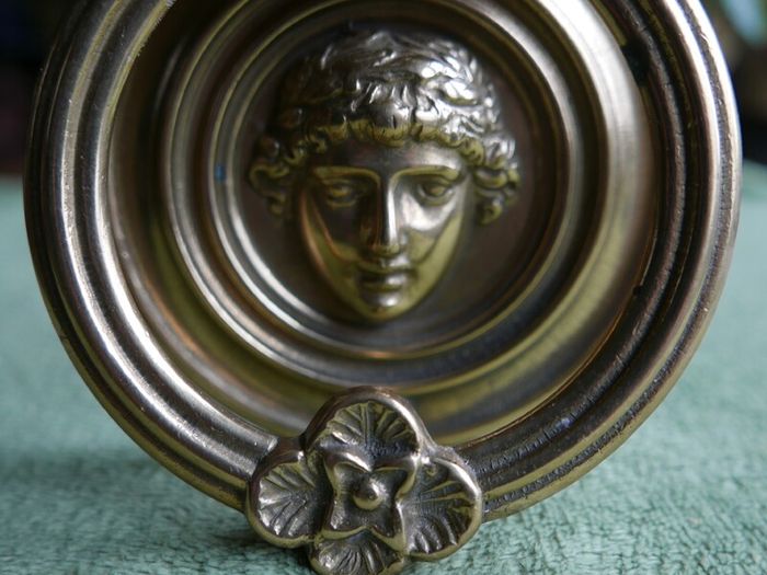Antique  Heavy Brass Door Knocker