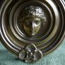 Antique  Heavy Brass Door Knocker Image 3