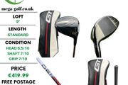 Titleist GT2 Driver / 9 Degree / Denali Red 5.0 50g Senior
