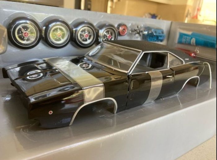 Dodge Charger Kit Bullitt Steve McQueen 1/18 Ertl # 2