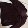 Vintage burgundy velvet blazer Image 2