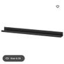 IKEA Black Display shelve L115cm Image 6