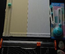 Job lot of Cutting & Scoring Boards & Punch tools
