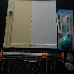 Job lot of Cutting & Scoring Boards & Punch tools