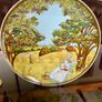 Vintage Collectors Plate Autumn Herbst Wall plate Heinrich Porcelain Villeroy and Boch Image 2