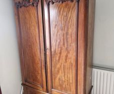 Vintage Solid Wood Wardrobe