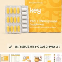Key Peri + Menopause Postage Included