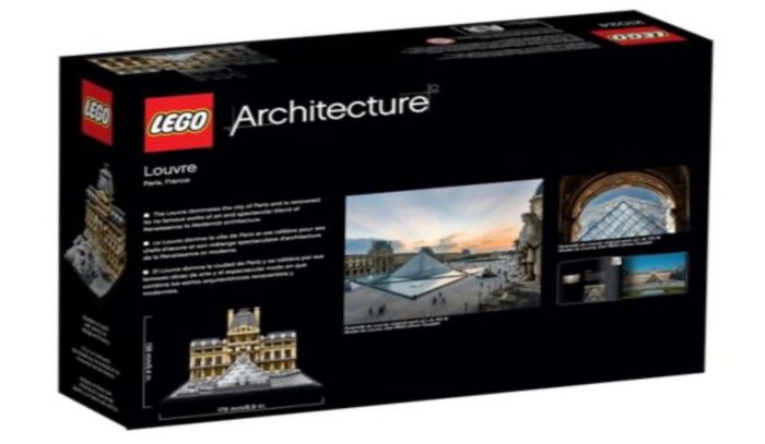 Lego Architecture Louvre 21024