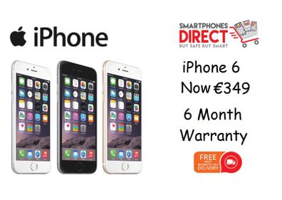 Apple iPhone 6 Gold, Silver & Space Gray - 64GB - Unlocked - Warranty
