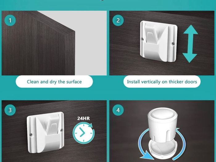 Child & Baby Safety Proof Magnetic Cupboard Locks (16 Locks & 3 Keys), Easy Install in Seconds, Invisible Child Safety Locks for Cabinets and Drawers, No Screws or Drilling (white/ black)