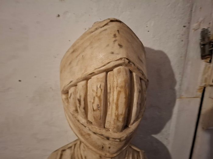 Sculpture of Knight in Armour