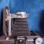 Pair of Vintage Folding Bellows Cameras Kodak Six-20 & All-Distance Pocket Ensign Image 7