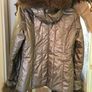 Woman short coat. With raccoon fur. Size M. As new Image 4