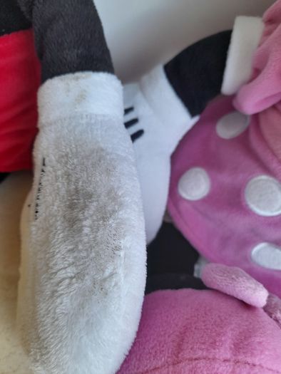Mickey Mouse and Minnie Mouse soft toy