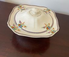 Vintage Alfred Meakin England Lidded Serving Dish
