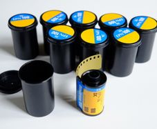 9 x Kodak Ektachrome 100 EPN-36 Pro color reversal film
