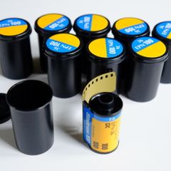 9 x Kodak Ektachrome 100 EPN-36 Pro color reversal film