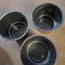 3 ikea plant pots in black colour Image 3