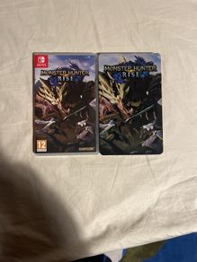 Monster hunter rise+steelbook for Nintendo switch