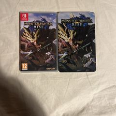Monster hunter rise+steelbook for Nintendo switch