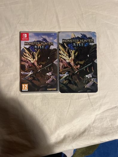 Monster hunter rise+steelbook for Nintendo switch