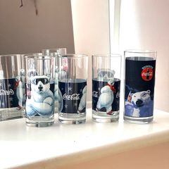 Original Coca-Cola Polar Bear Collector Glasses (1997)