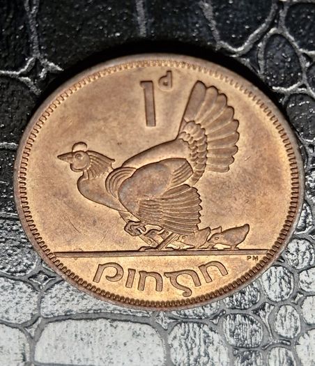 Ireland 1963 Excellent Penny Coin