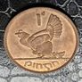 Ireland 1963 Excellent Penny Coin Image 2