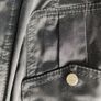 Karen Millen size 10 black shirt/military style Image 4
