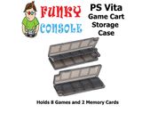 PS Vita Game Case Holder Storage Box for Cartridge and Memory Cards 10 in 1