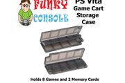 PS Vita Game Case Holder Storage Box for Cartridge and Memory Cards 10 in 1