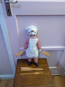 Vintage Porcelain Italian Chef