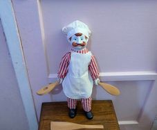 Vintage Porcelain Italian Chef