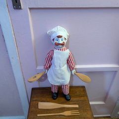 Vintage Porcelain Italian Chef