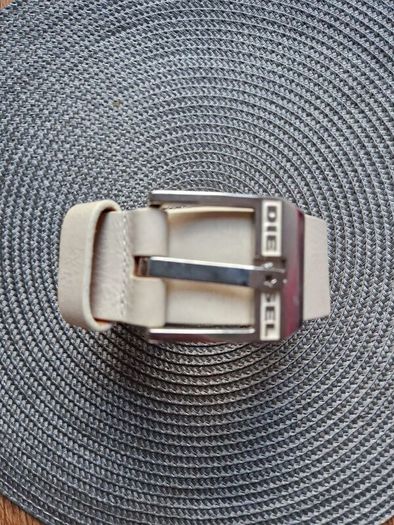 DIESEL Men's leather belt