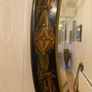 Antique Oval Chinoserie Wall Mirror Image 3