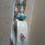 Rare Vintage Porcelain Mantel Clock Image 9