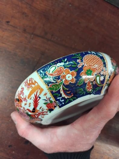 imari ceramic ashtray
